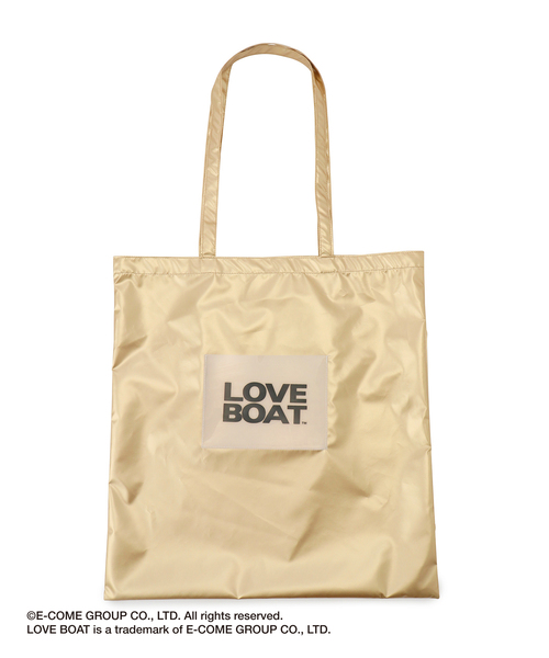 VIS（ビス）の「【LOVE BOAT VIS別注】ロゴトートバッグ【A4対応】（トートバッグ・レディース・シルバー/ピンク系その他2/ブラウン/ゴールド・FREE）」の19枚目の写真