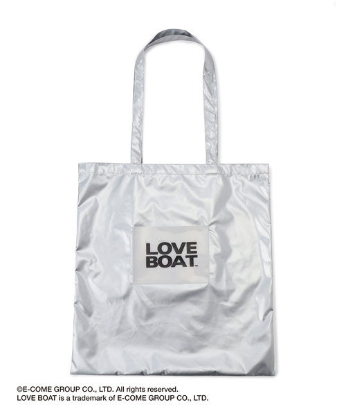 VIS（ビス）の「【LOVE BOAT VIS別注】ロゴトートバッグ【A4対応】（トートバッグ・レディース・シルバー/ピンク系その他2/ブラウン/ゴールド・FREE）」の10枚目の写真