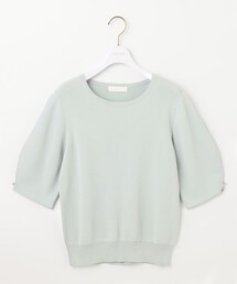 【洗える】コクーンスリーブ ニット