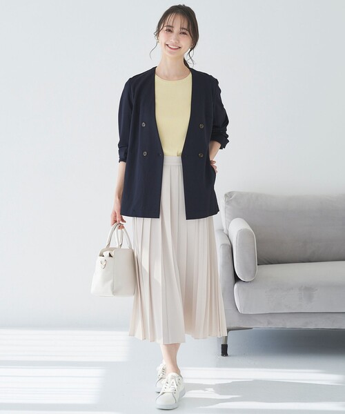 ANY SIS（エニィスィス）の「【洗える】コクーンスリーブ ニット（ニット/セーター・レディース・ライトイエロー系/グレー系/アイボリー系/ピンク系/ライトグリーン系・2）」の14枚目の写真