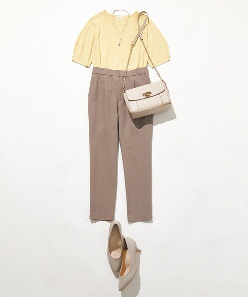 ANY SIS（エニィスィス）の「【洗える】コクーンスリーブ ニット（ニット/セーター・レディース・ライトイエロー系/グレー系/アイボリー系/ピンク系/ライトグリーン系・2）」の15枚目の写真