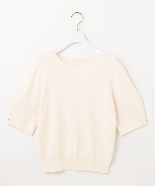 ANY SIS（エニィスィス）の「【洗える】コクーンスリーブ ニット（ニット/セーター・レディース・ライトイエロー系/グレー系/アイボリー系/ピンク系/ライトグリーン系・2）」の17枚目の写真