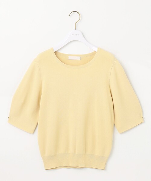 ANY SIS（エニィスィス）の「【洗える】コクーンスリーブ ニット（ニット/セーター・レディース・ライトイエロー系/グレー系/アイボリー系/ピンク系/ライトグリーン系・2）」の18枚目の写真