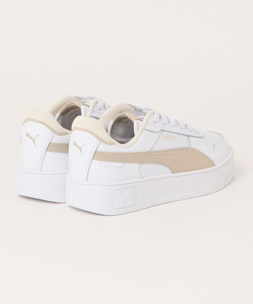 PUMA（プーマ）の「【PUMA】 キャリーナ ストリート（スニーカー・レディース・ホワイト・24.5cm/23.0cm/24.0cm/25.0cm/23.5cm）」の3枚目の写真