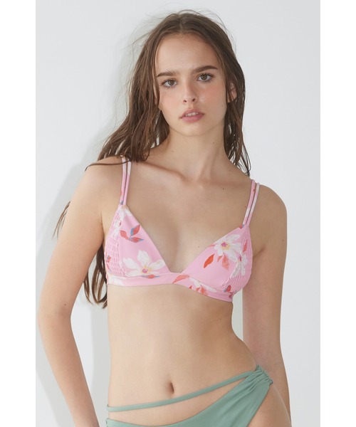 ALEXIA STAM（アリシアスタン）の「Bianca / トライアングルTOP（水着・レディース・ゼブラ/ホワイト系その他/ホワイト系その他2/ブルーパープル/ピンク系その他2・S/M）」の5枚目の写真