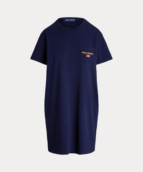 セール】Polo Sport コットン ジャージー Tシャツ ドレス（ワンピース 
