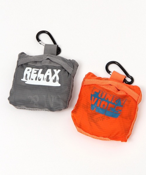 BAYFLOW（ベイフロー）の「TYPOポケッタブルトート（エコバッグ/サブバッグ・レディース・カーキ/グレー/グリーン/オレンジ/パープル・0）」の17枚目の写真