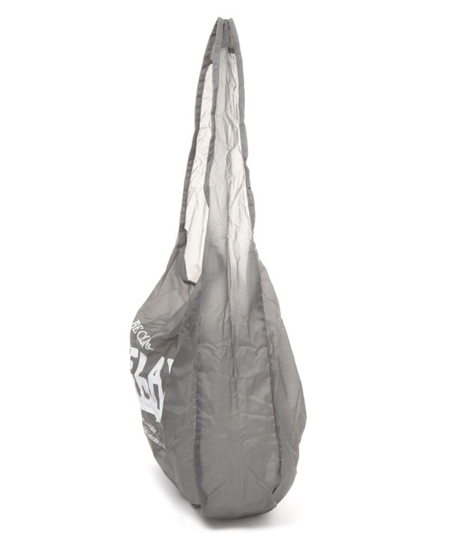 BAYFLOW（ベイフロー）の「TYPOポケッタブルトート（エコバッグ/サブバッグ・レディース・カーキ/グレー/グリーン/オレンジ/パープル・0）」の6枚目の写真