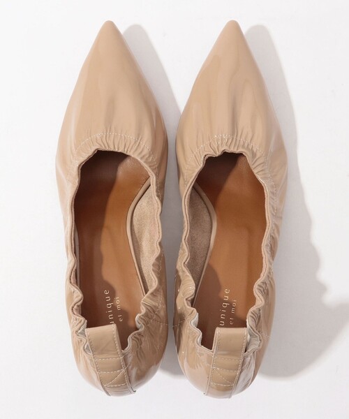 TOMORROWLAND (トゥモローランド)の「L'unique et moi ALICE Ⅱ ポインテッドトゥ ヒールパンプス(パンプス・レディース・ベージュ・25/24/23)」の8枚目の写真