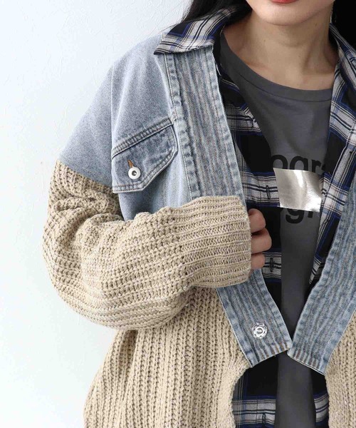 フォクシー　パフスリーブ　ボレロカーディガン　ニットジャケット　40　ベージュ FOXEY - FOXEY(フォクシー) ボレロ サイズ40 M レディース