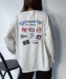 ◎アソートワッペンロンT【UNISEX ITEM】