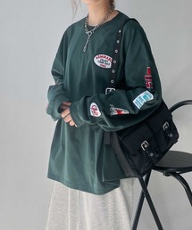 ◎アソートワッペンロンT【UNISEX ITEM】