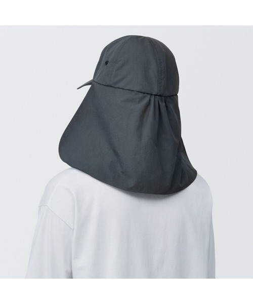 無印良品（ムジルシリョウヒン）の「ＵＶカット　日陰を持ち歩く　キャップ（キャップ・レディース・ベージュ系1・56.5-59cm）」の4枚目の写真