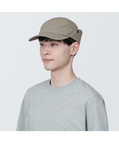 無印良品（ムジルシリョウヒン）の「ＵＶカット　日陰を持ち歩く　キャップ（キャップ・レディース・ベージュ系1・56.5-59cm）」の11枚目の写真