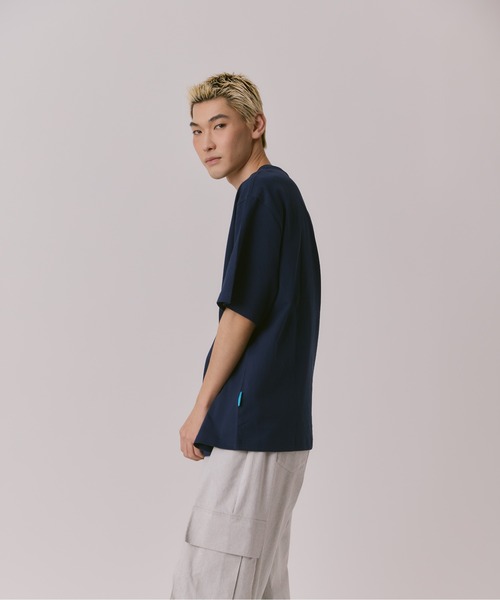 ★CODEGRAPHY★(W)Mesh Shoulder Color Short-Sleeved T-shirt★ Code:graphy Bookle SHORT SLEEVE T-Shirt（Tシャツ/カットソー
