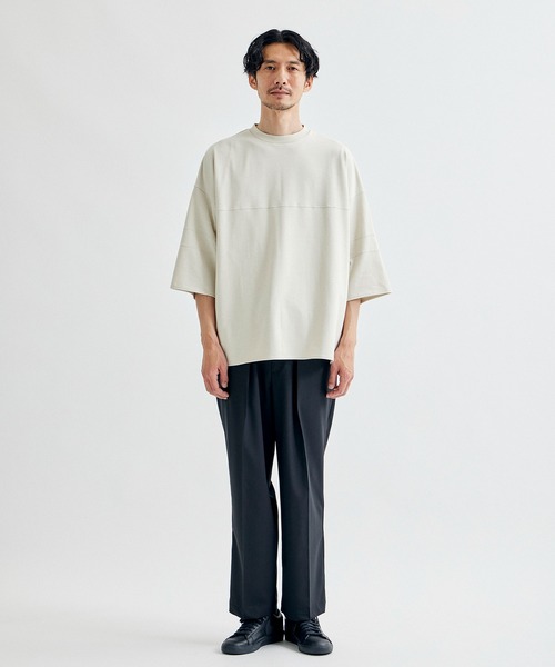 marka tシャツ / マーカ：CREW NECK TEE - super 120's wool