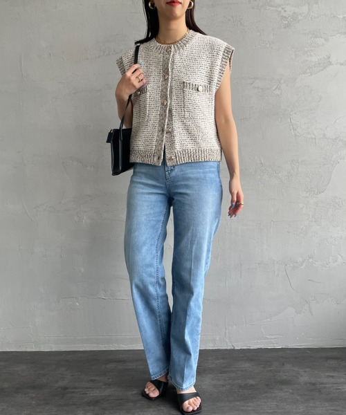 YANUK（ヤヌーク）の「[YANUK/ヤヌーク] LEA ハイウエストストレート