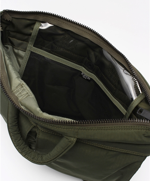 PORTER（ポーター）の「KAPTAIN SUNSHINE×PORTER 2WAY HELMET BAG（トートバッグ・メンズ・オレンジ/オリーブ/ネイビー・ONE SIZE）」の13枚目の写真