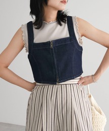 Green　Parks | デニムビスチェ(ベスト)
