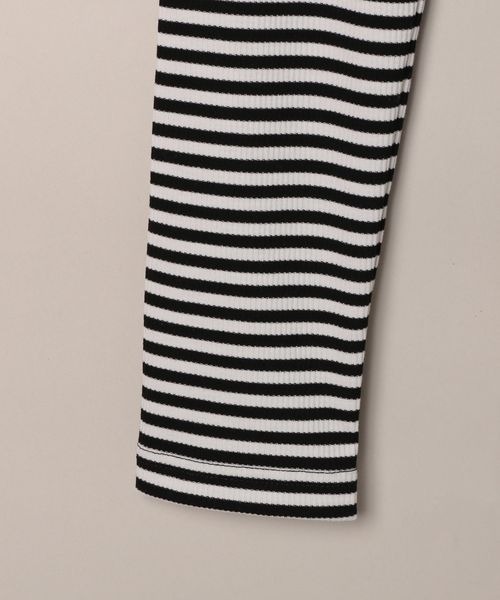 JEANASIS(ジーナシス)の「スムーステレコUネックLS 2/115480(Tシャツ/カットソー・レディース・ブラック系その他/ホワイト/ブラック・FREE)」の11枚目の写真