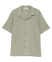 SEAGREEN(シーグリーン) BIG WAFFLE SHIRTS