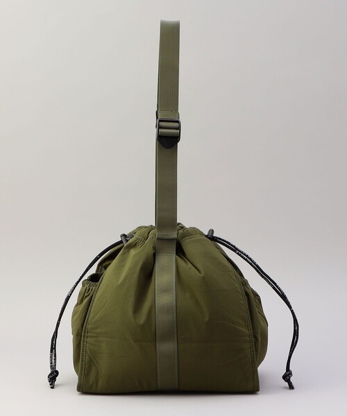 PENDLETON（ペンドルトン）の「【WEB限定】稲葉真理恵さんコラボ  PENDLETON ペンドルトン DRAW 2WAY BAG Design produced by MARIE INABA 巾着 ワンハンドル 2way バッグ（ショルダーバッグ・レディース・ブラック/オフホワイト/オリーブ・FREE）」の15枚目の写真