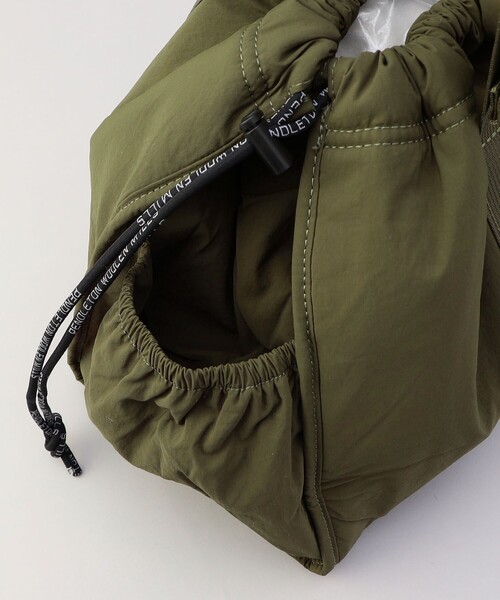 PENDLETON（ペンドルトン）の「【WEB限定】稲葉真理恵さんコラボ  PENDLETON ペンドルトン DRAW 2WAY BAG Design produced by MARIE INABA 巾着 ワンハンドル 2way バッグ（ショルダーバッグ・レディース・ブラック/オフホワイト/オリーブ・FREE）」の20枚目の写真