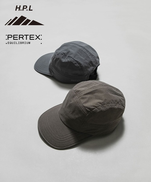 EKAL(エカル)の「『速乾/撥水』PERTEX ウィンドジェットキャップ(キャップ・メンズ・ブラウン/グレー・ONE)」の6枚目の写真