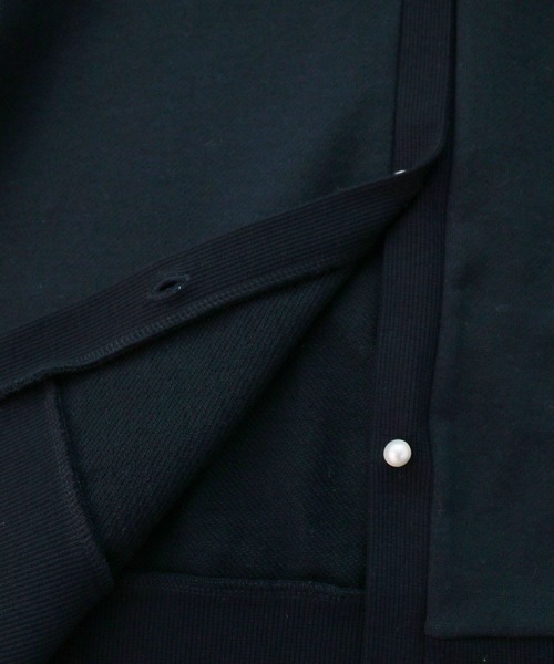 NIMES（ニーム）の「パールボタンカーディガン（カーディガン/ボレロ・レディース・ベージュ/ネイビー/グレー・FREE）」の9枚目の写真