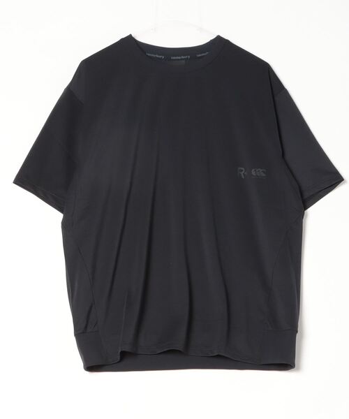 canterbury（カンタベリー）の「カンタベリー canterbury R+ WORKOUT BIG TEE_アールプラスワークアウトビッグティー（Tシャツ/カットソー・メンズ・ブラック/グレー・M/LL/L）」の2枚目の写真