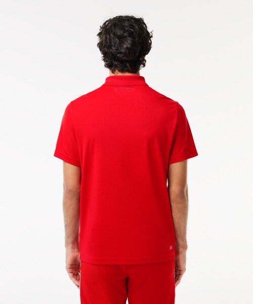 LACOSTE（ラコステ）の「『ノバク・ジョコビッチ』サイド切り替えウルトラドライポロシャツ（ポロシャツ・メンズ・ライトブルー/レッド/グリーン/ロイヤルブルー・2/4/3/5）」の6枚目の写真