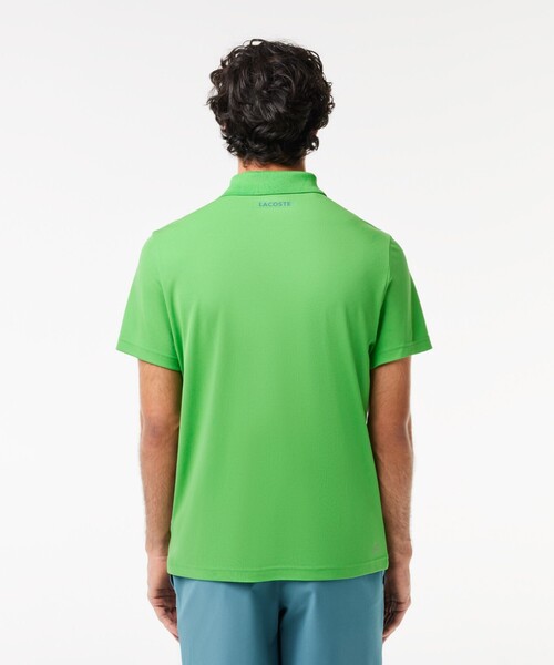 LACOSTE（ラコステ）の「『ノバク・ジョコビッチ』サイド切り替えウルトラドライポロシャツ（ポロシャツ・メンズ・ライトブルー/レッド/グリーン/ロイヤルブルー・2/4/3/5）」の13枚目の写真