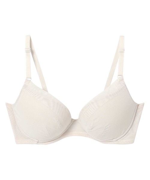 ぷっくり上胸と背中すっきり BRAGENIC シンプル（ブラジャー）｜une