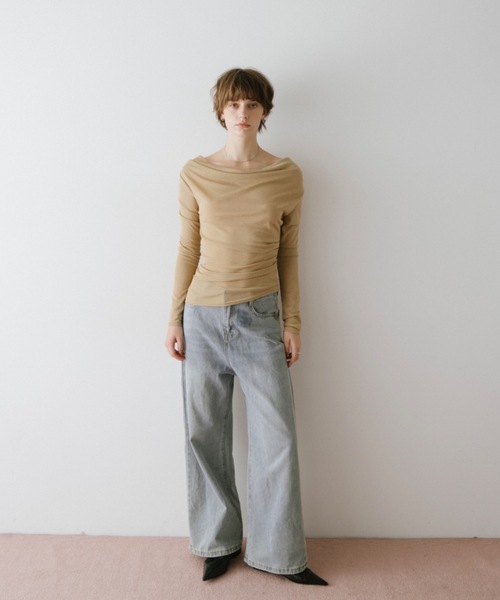 ドレープシアーカットソー（Tシャツ/カットソー）｜DRWCYS（ドロシーズ