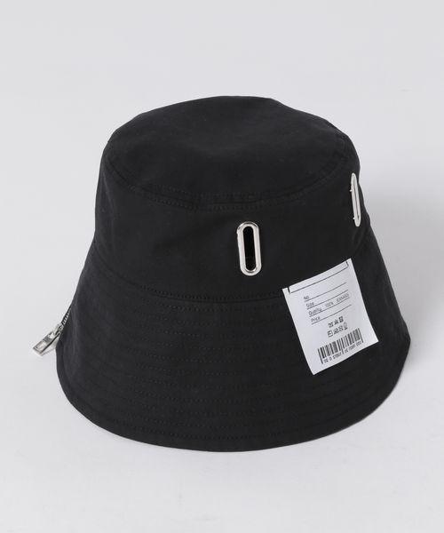 JEANASIS（ジーナシス）の「ZIPデザインHAT/118060（ハット・レディース・オフホワイト/ブラック・FREE）」の8枚目の写真