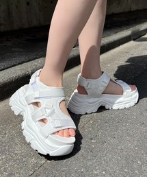 one after another NICE CLAUP | 厚底スポーツサンダル(サンダル)