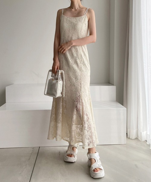 one after another NICE CLAUP（ワンアフターアナザーナイスクラップ）の「厚底スポーツサンダル（サンダル・レディース・アイボリー/ブラック/ホワイト・S/M/L）」の6枚目の写真