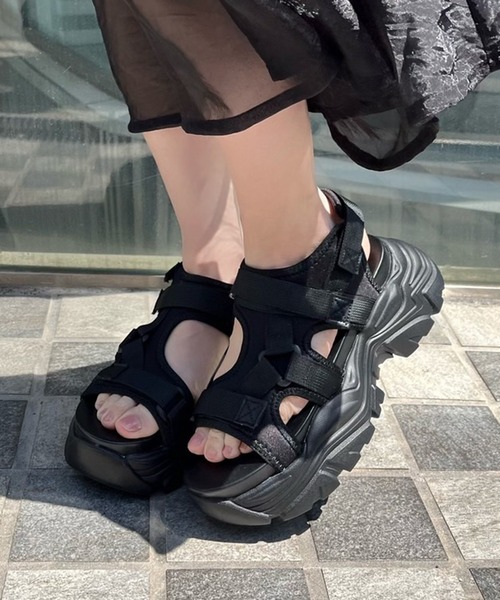セール】厚底スポーツサンダル（サンダル）｜one after another