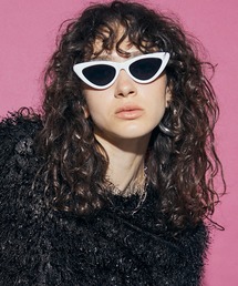 Cat eye Frame Sunglasses / キャッツアイフレームサングラス【uyu./ウユ】