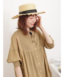 Samansa Mos2 | インド前後2WAYギャザーチュニック(シャツ/ブラウス)