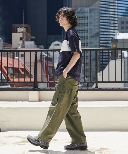 coen（コーエン）の「FreeSpeech（フリースピーチ）別注カラーブロックTシャツ（Tシャツ/カットソー・メンズ・ブラック/ホワイト/ネイビー・M/L/XL）」の13枚目の写真