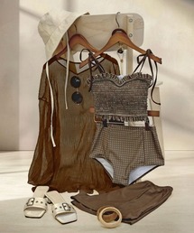 シャーリング」に該当する水着ファッション通販 - ZOZOTOWN