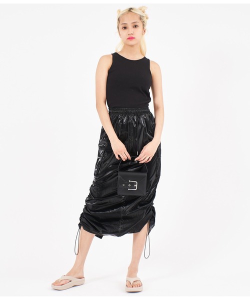 ANAP(アナップ)の「リカバリーサンダル(サンダル・レディース・ベージュ/ブラック・FREE)」の9枚目の写真