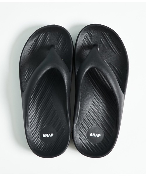 ANAP(アナップ)の「リカバリーサンダル(サンダル・レディース・ベージュ/ブラック・FREE)」の13枚目の写真