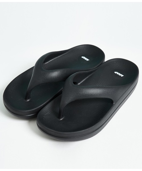 ANAP(アナップ)の「リカバリーサンダル(サンダル・レディース・ベージュ/ブラック・FREE)」の11枚目の写真