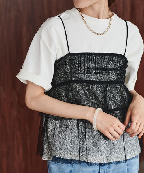 le.coeur blanc(ルクールブラン)の「アクリルバングル(バングル/リストバンド・レディース・アイボリー/ブラウン・FREE)」の8枚目の写真