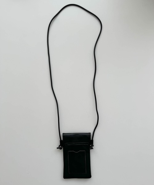 CANAL JEAN（キャナルジーン）の「El mar　レザーポシェット（ショルダーバッグ・レディース・ブラック・ONE SIZE）」の8枚目の写真