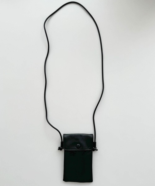 CANAL JEAN（キャナルジーン）の「El mar　レザーポシェット（ショルダーバッグ・レディース・ブラック・ONE SIZE）」の21枚目の写真