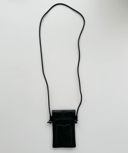 CANAL JEAN（キャナルジーン）の「El mar　レザーポシェット（ショルダーバッグ・レディース・ブラック・ONE SIZE）」の22枚目の写真