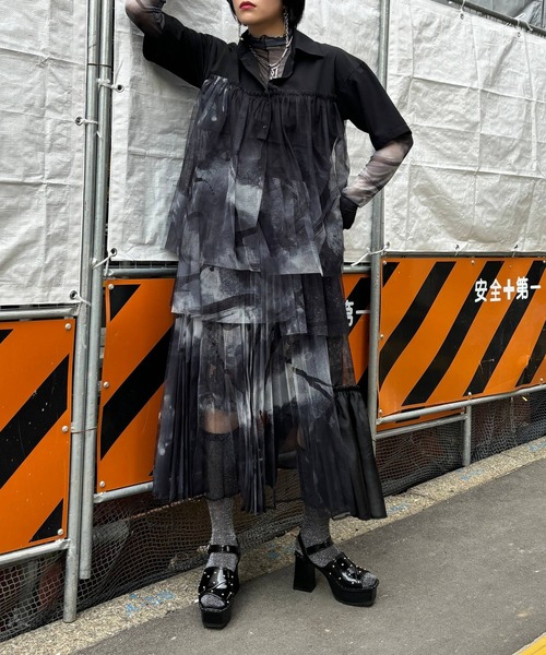 HARE（ハレ）の「【万美＆CHiNPAN×HARE】イソザイMIXスカート（スカート・レディース・ブラック・FREE）」の15枚目の写真